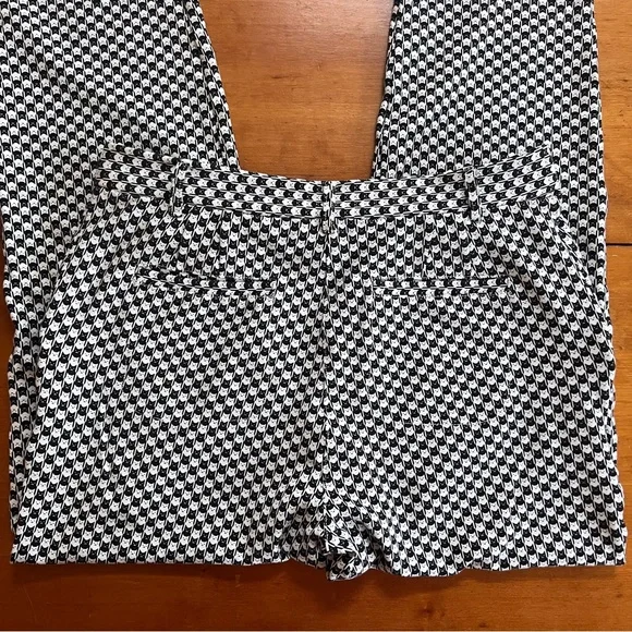 Betabrand Cat Pants Black and White Checkered L - Picture 4 of 8